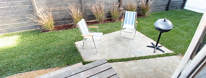 autocamp airstream barbeque bbq area