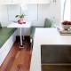 modern airstream kitchen undermount sink