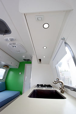 Airstream kitchen sink